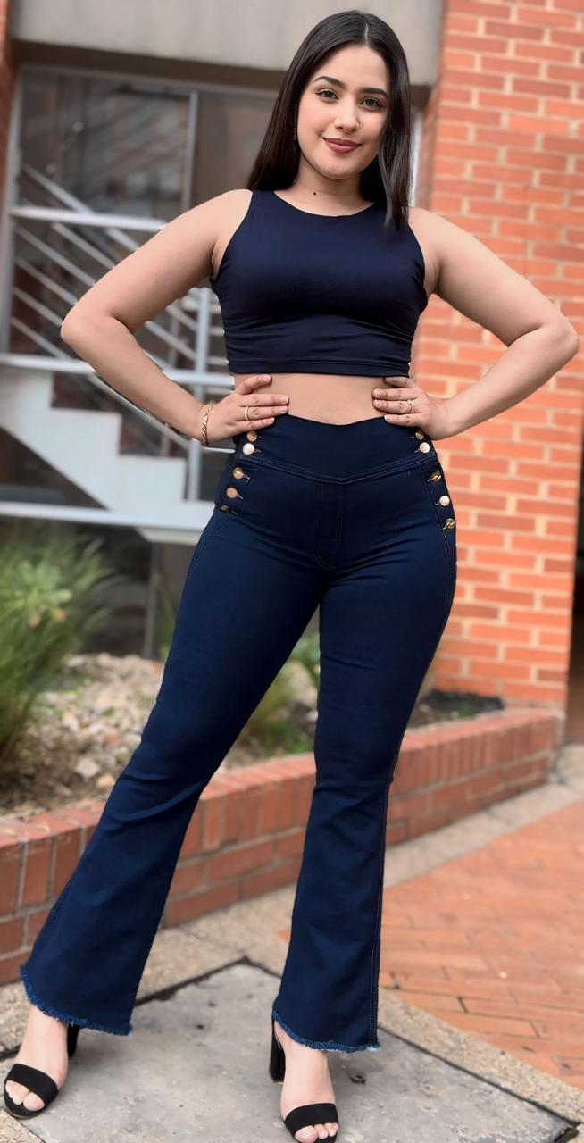 Jeans Bota ancha horma