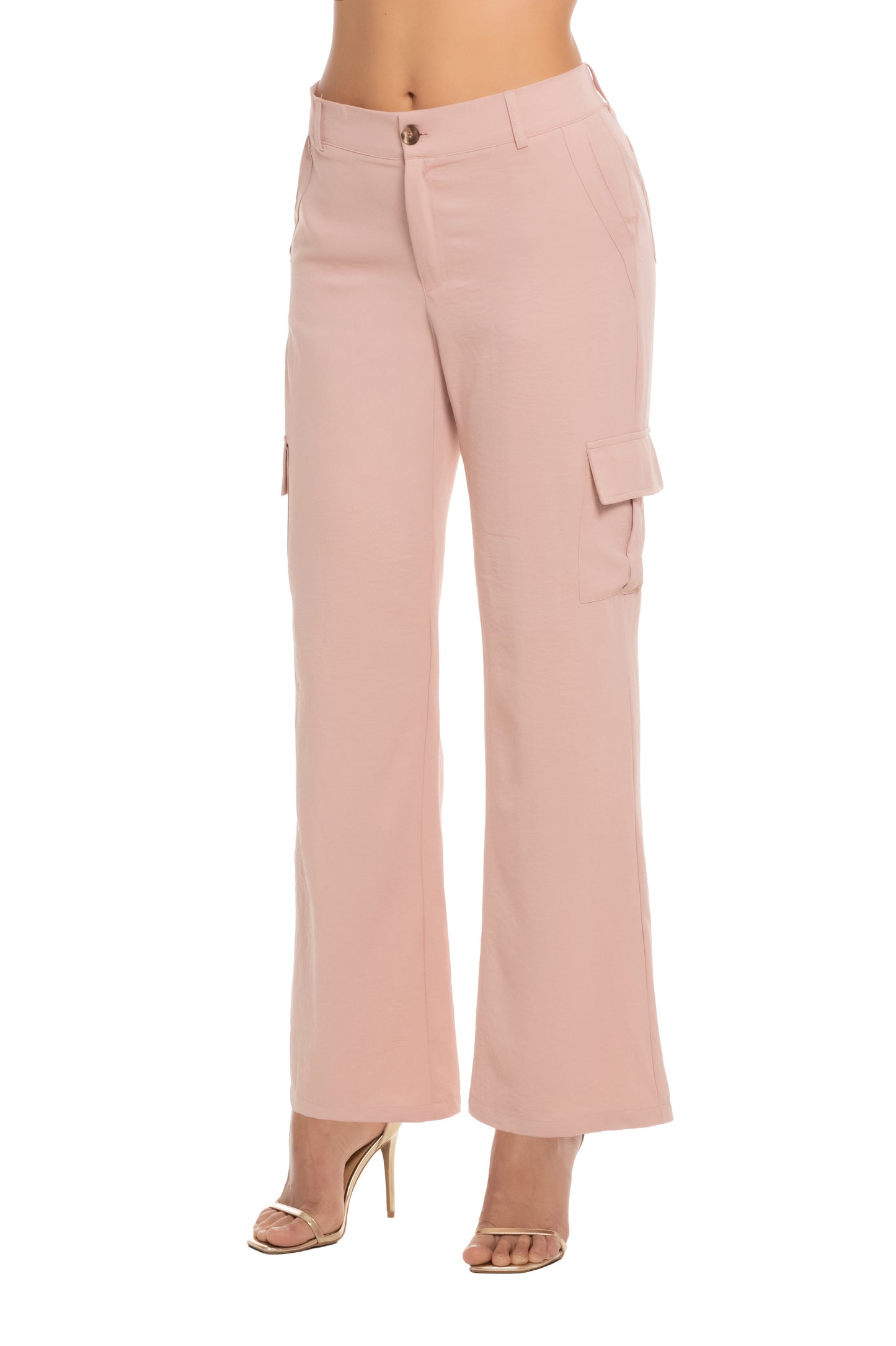PANTALON CARGO EN POLIESTER