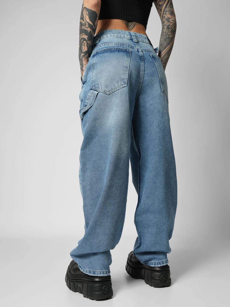 JEANS BAGGY BLUE