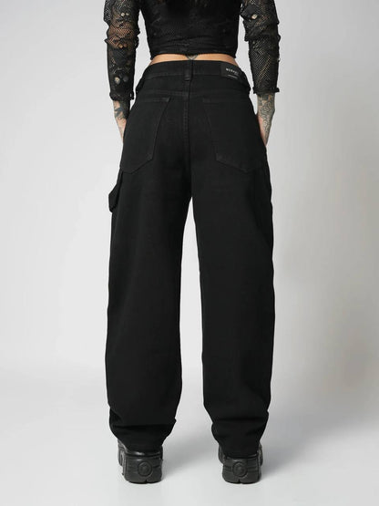 JEANS BAGGY BLACK