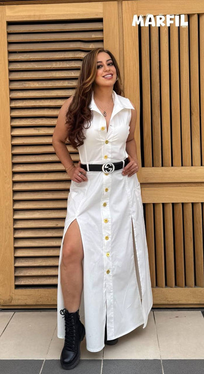 Vestido en dril